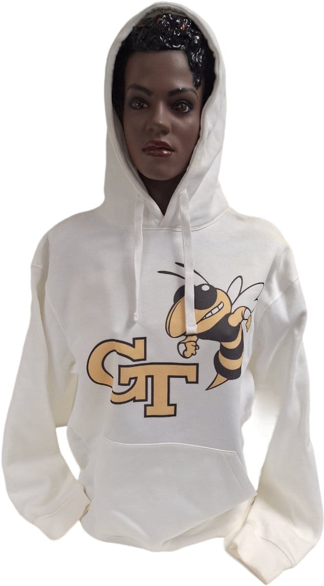 GEORGIA TECH- HOOD-WHITE-M