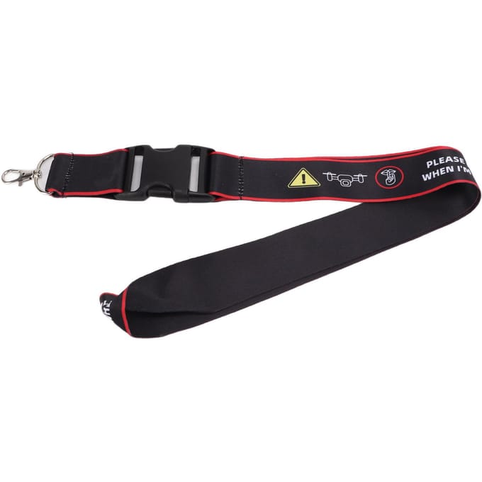 Hangende Houder Strap Afstandsbediening Veiligheidswaarschuwing Nekkoord voor FPV voor Phantom 3 4Zwart Rood black