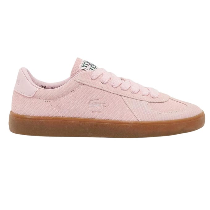 Lacoste Dames Pro Logo Leren Ballerina's (Roze)