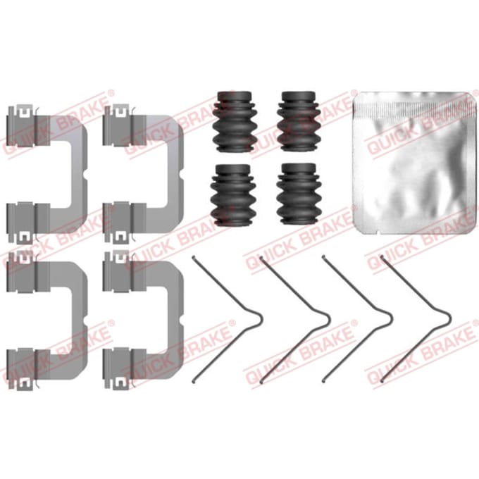 Toebehorenset, schijfremblok QUICK BRAKE 109-0099