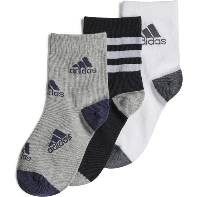 adidas Performance Graphic Sokken 3 Paar - Kinderen - Zwart - 43-45