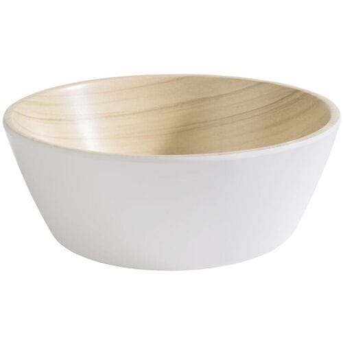 GGM Gastro (6 Stück) Schale - FRIDA - Melamin - 0,44 Liter - Ø 150mm - Weiß