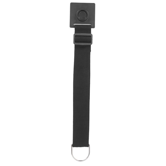Cello Antislipapparaat Verstelbare Draagbare Cello Riemhouder met D-ring Stopper Dikke Spons black