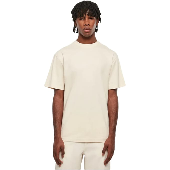 Urban Classics - Tall Heren Tshirt - 4XL - Ivoorkleurig