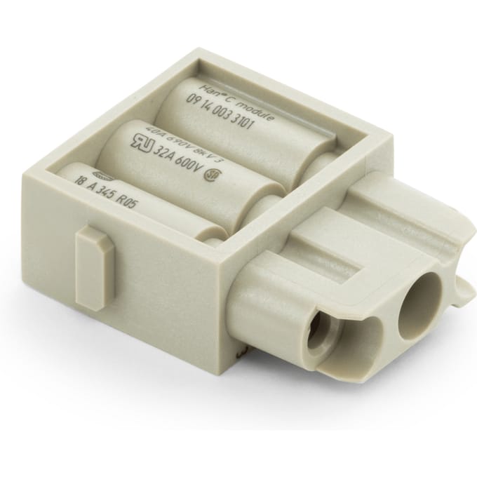 Connector female 3-polig