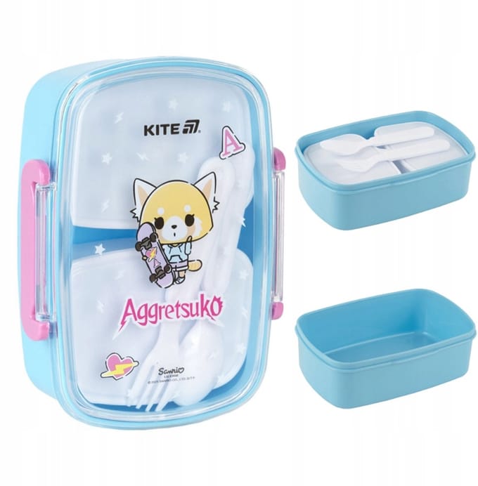 Kite Lunchbox 750ml met Bestek - BPA-vrij