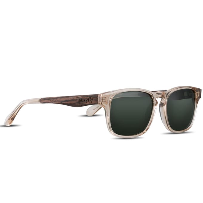 Johnny Fly - Splinter zonnebril - dames en heren - champagne - ecologisch