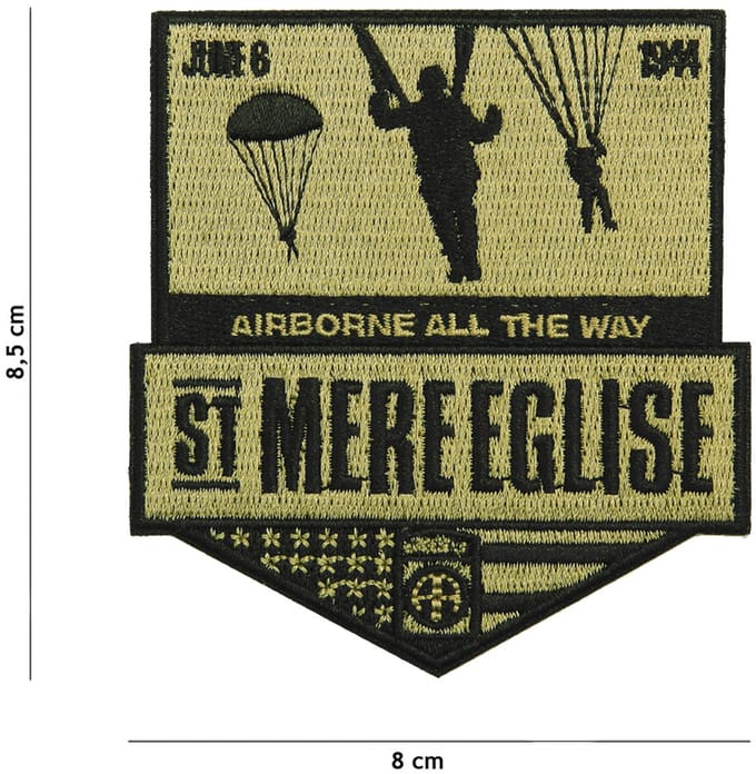 Embleem stof St Mere Eglise