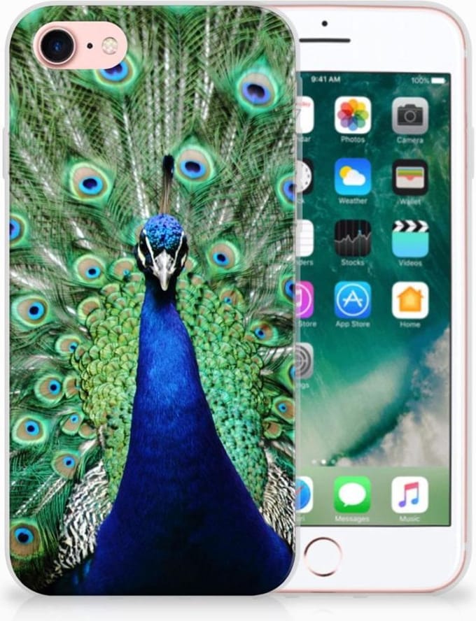 iPhone SE 2022 | SE 2020 | 8 | 7 TPU Hoesje Pauw