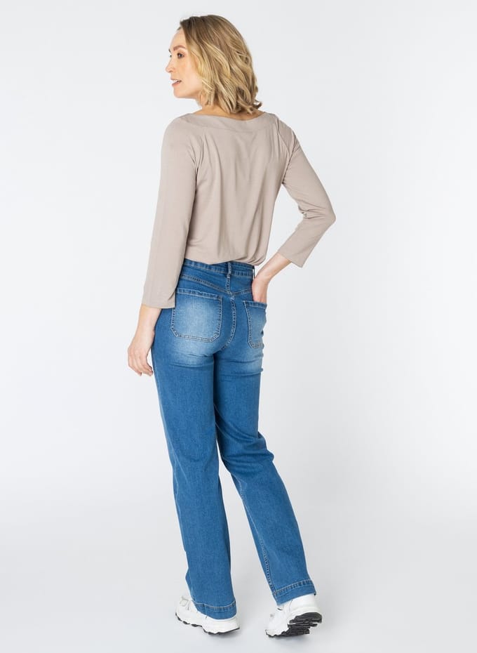 ES&SY Novee Tops - Taupe - maat 46