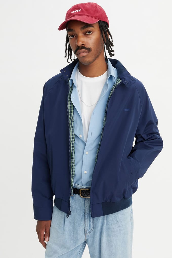 Levi's Backer Harrington Jacket Blue Taglia: M | Giacche leggere Outlet | Uomo | Blu