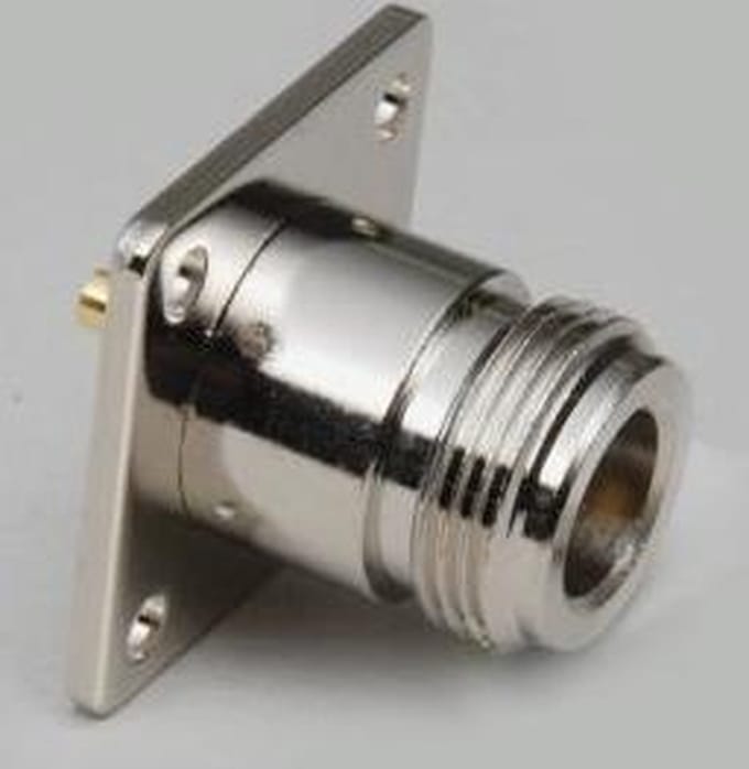 BKL Electronic 0404027 0404027 N-connector Bus, inbouw verticaal 50 Ω 1 stuk(s)