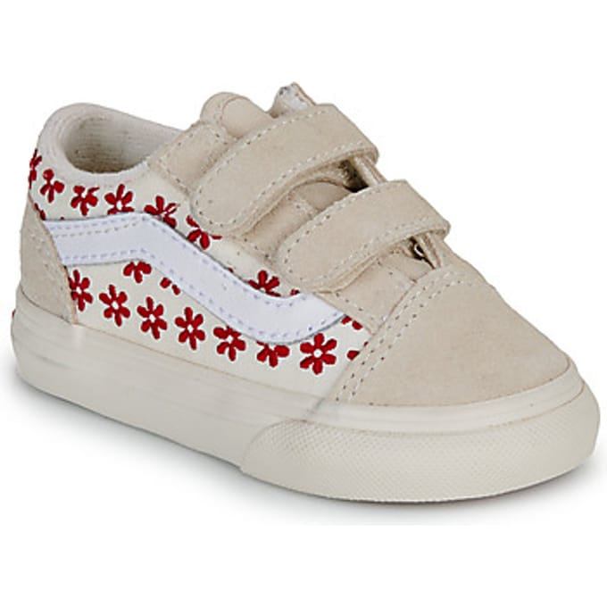 Vans Old Skool V Chantilly Floral Sneakers - Meisjes - Beige