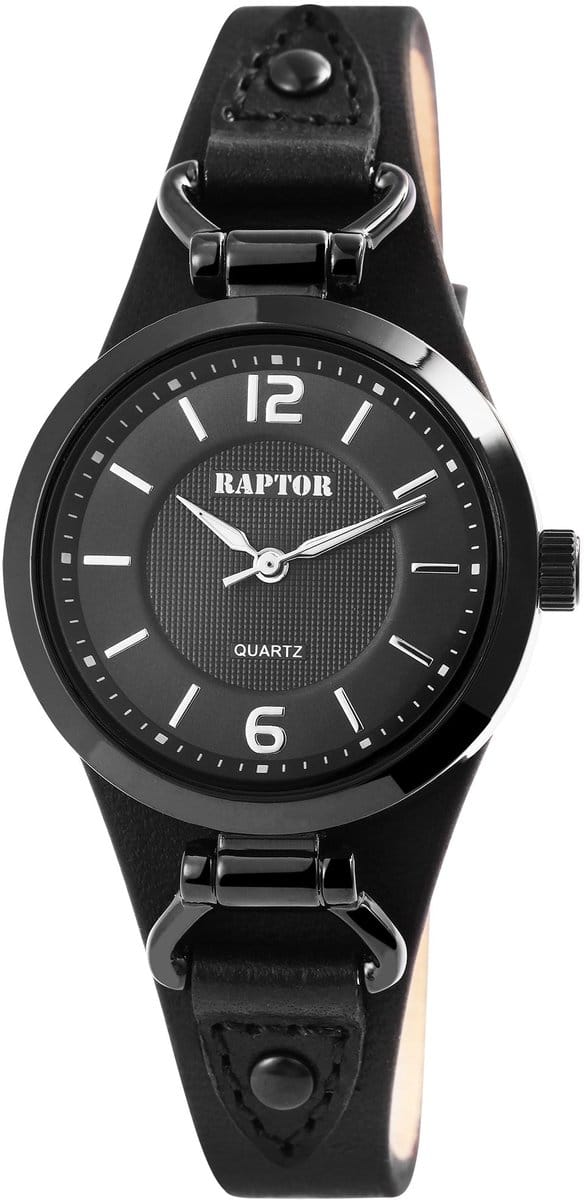 Raptor Dameshorloge echt leer Classic, 3 ATM