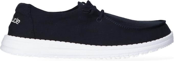 HEYDUDE - Dames - Wendy Slub Canvas - 410 Navy - maat 41