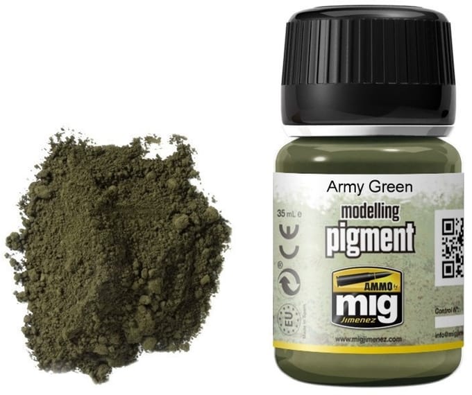 AMMO by Mig Jimenez Modelbouwdecoratie - MIG 3019 Army Green Effecten potje