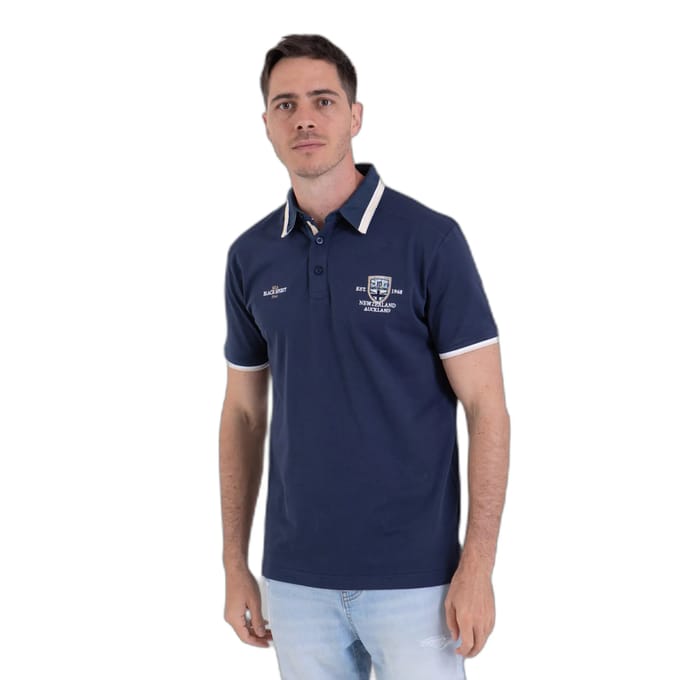 Poloshirt met borduursel op de borst Camberabero