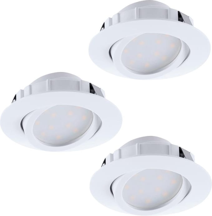 EGLO Pineda - Inbouwarmatuur - 3 Lichts - Wit