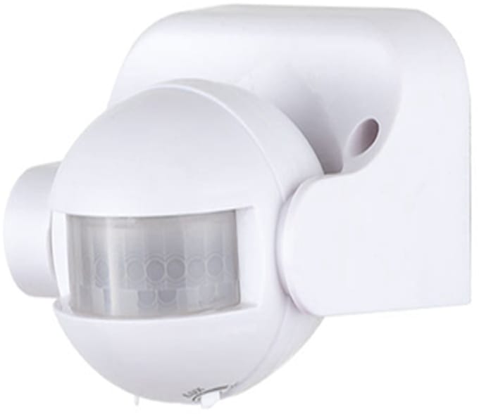 Deltaco PIR-100 - Bewegingssensor - PIR Infrarood - 180° Detectiehoek - 12 m Detectiebereik - Wit