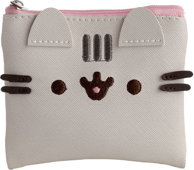 Pusheen Kat-vormige Portomonnee 10x9cm