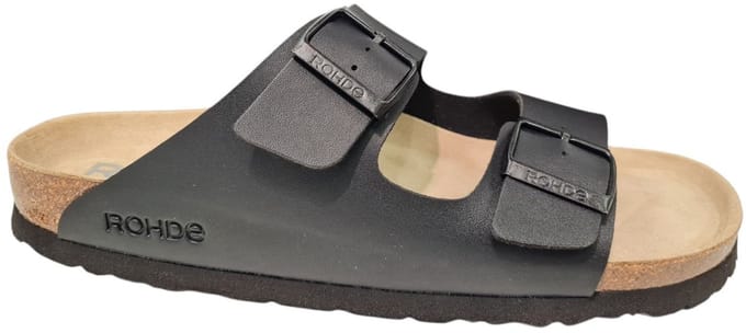 Rohde 5920 90 Heren Slipper - Zwart - 45