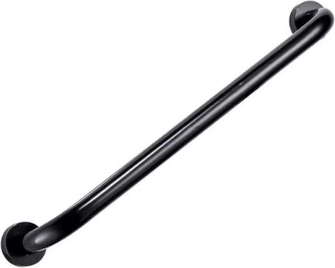 Badgreep 30cm mat zwart