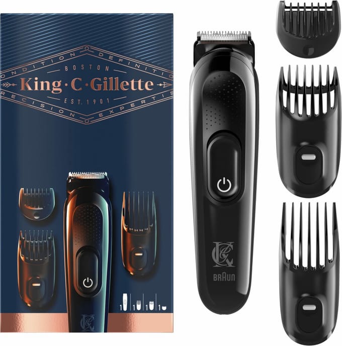 King C. Gillette Draadloze Baardtrimmer
