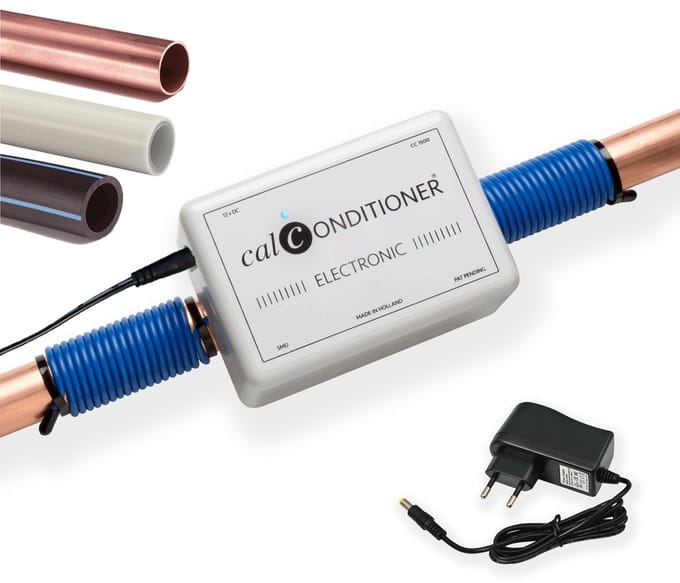 Calconditioner CC1500 – Elektronische ontkalker zonder zout, geen magneet