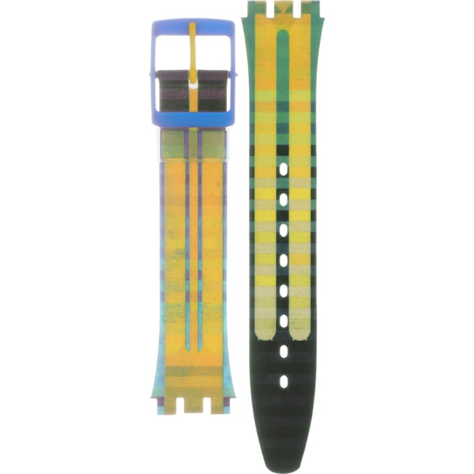 Swatch Plastic - Originals Medium (34mm) /Access/Solar/Musicall/Stop - G/SK/SL/SR/SS/SO28 AGZ207 GZ207 Bold Cat band