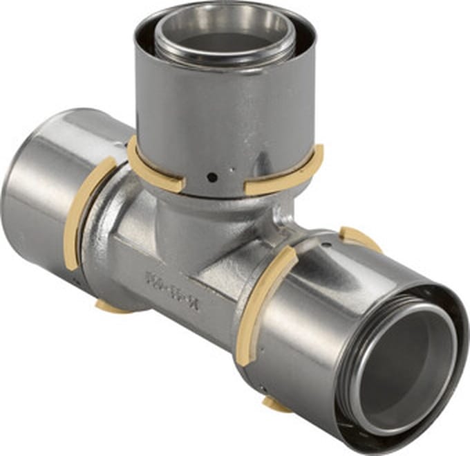 Uponor - Unipipe press T-stuk 50 x 50 x 50 - 1046928
