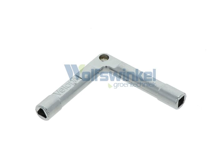 Palensleutel 8mm - Driehoek-vierkant sleutel- Multifunctioneel - Staal