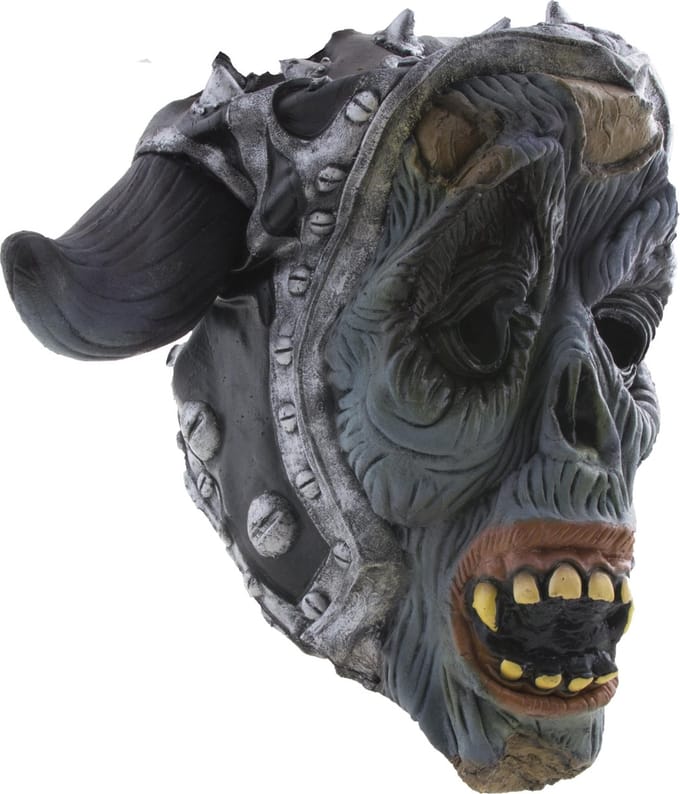 Masker Dood Strijder Latex | Verkleedmasker