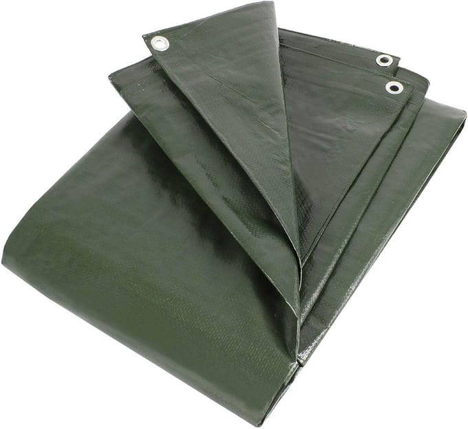 Dekzeil - Afdekzeil - Buiten Beschermen - UV-gestabiliseerd - 700x400cm - Groen