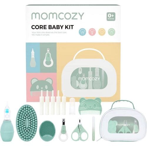momcozy All-in-1 Core Baby Kit Groen, Wit