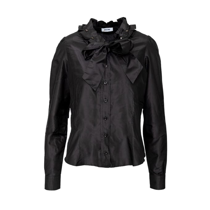 Moschino Zijde Blouse - '10s