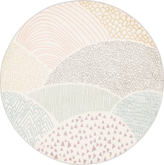 Pergamon Kindertapijt Softstar Kids Fantasie Rond