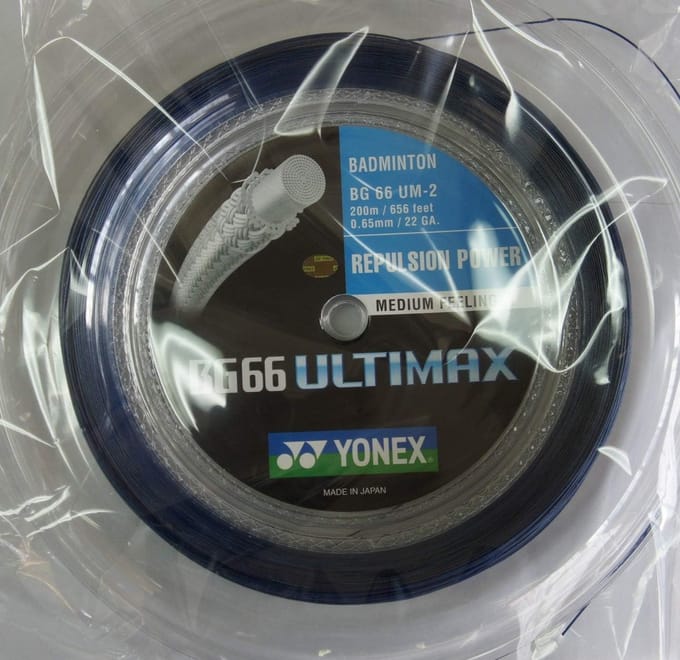 Badminton Snaar 0.65mm Balans Snelheid Controle Duurzaamheid 200m Set