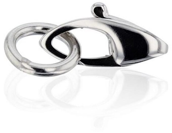 Luna-Pearls - 605.2355 - Sieradensluiting - Dames - 750 Witgoud - 4mm