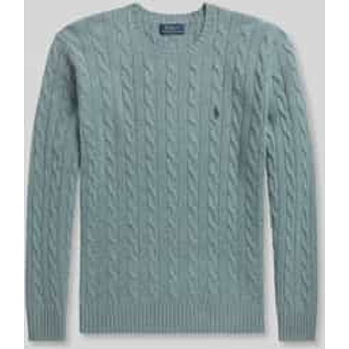 Regular fit pullover van mix van wol en kasjmier