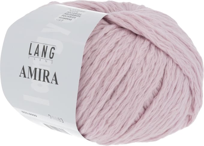Lang Yarns Amira - 09 roze - Katoen Garen