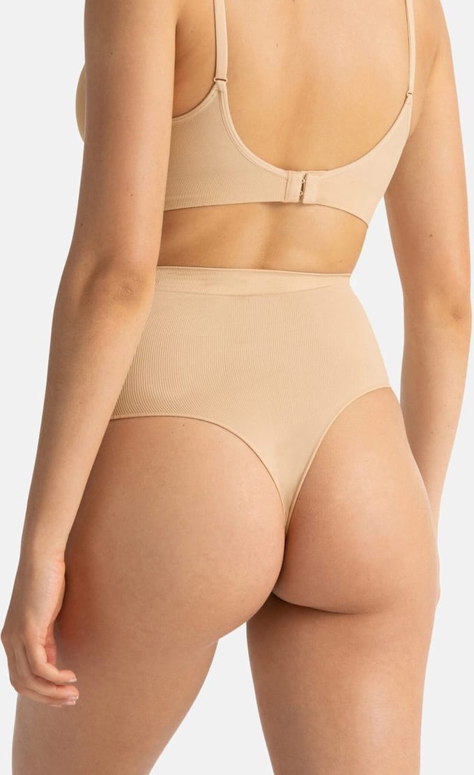 Dorina sterk Corrigerende hoge string - Absolute Sculpt - High Control - S - Beige.