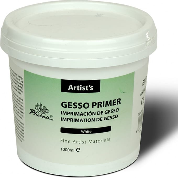 Phoenix - Gesso primer - Acryl - Wit - 1000ml