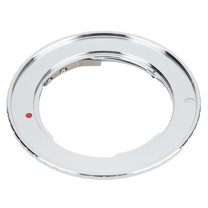 Handmatige scherpstelring, koperen lensadapter, camera-accessoire voor EF-vatting camera's 500D 600D white