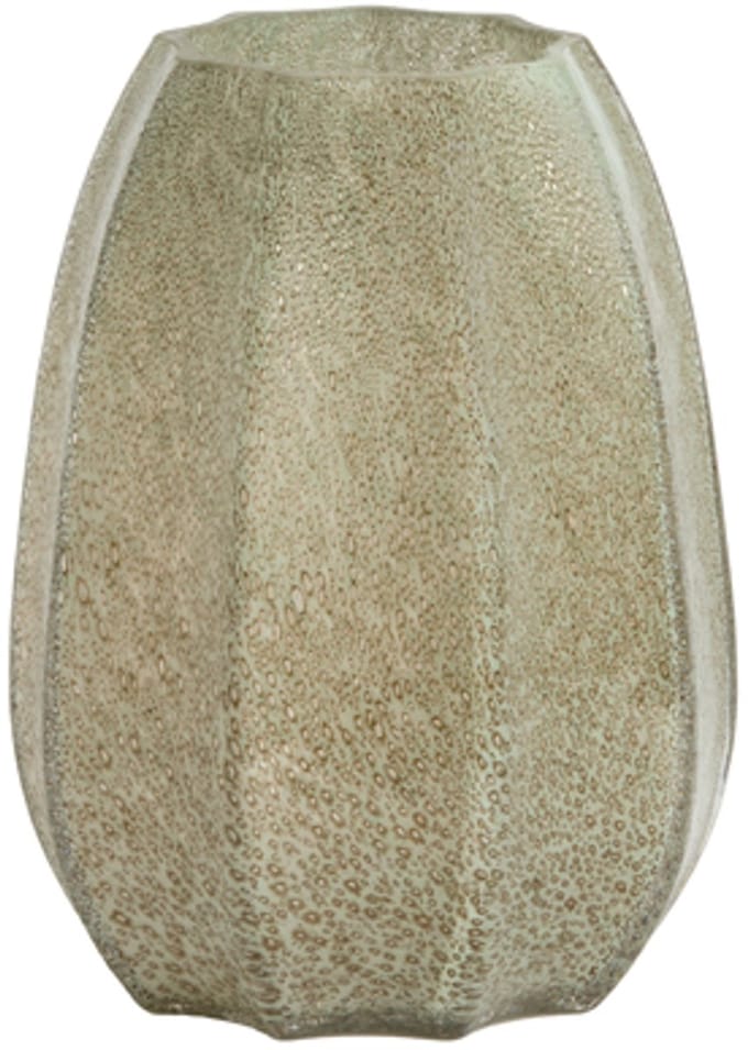 Light&living Vaas Ø17x23,5 cm BRADLEY glas grijs-groen