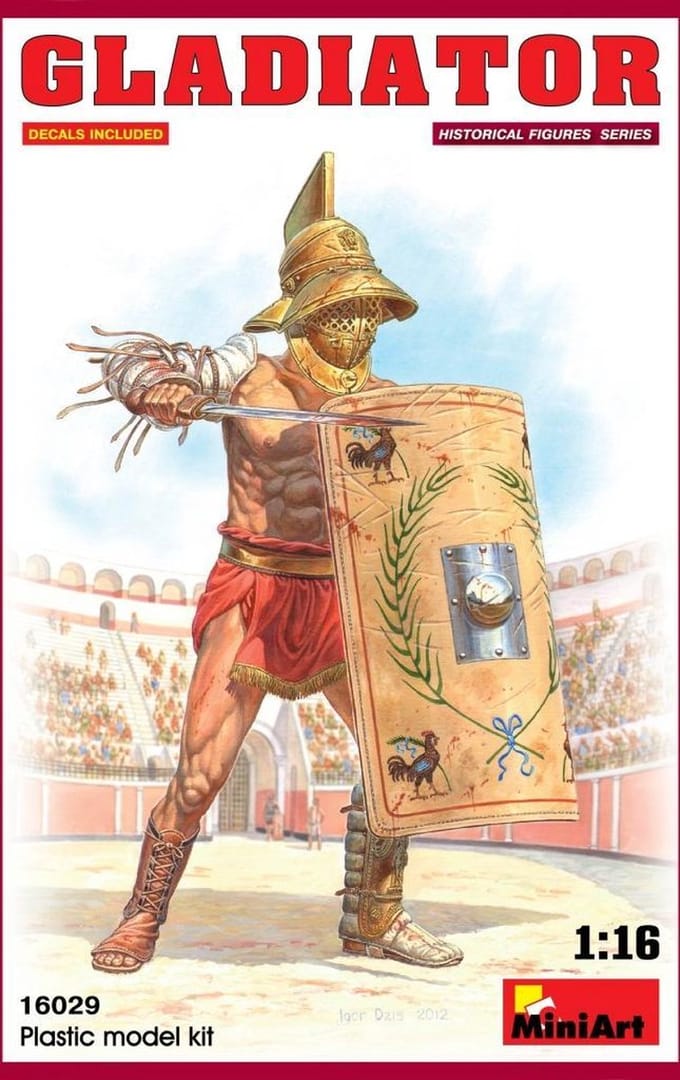 Miniart - Gladiator (Min16029) - modelbouwsets, hobbybouwspeelgoed voor kinderen, modelverf en accessoires