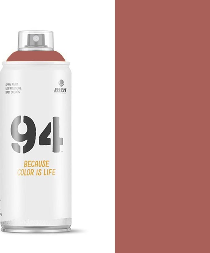 MTN94 Eikbruine spuitverf - 400ml lage druk en matte afwerking