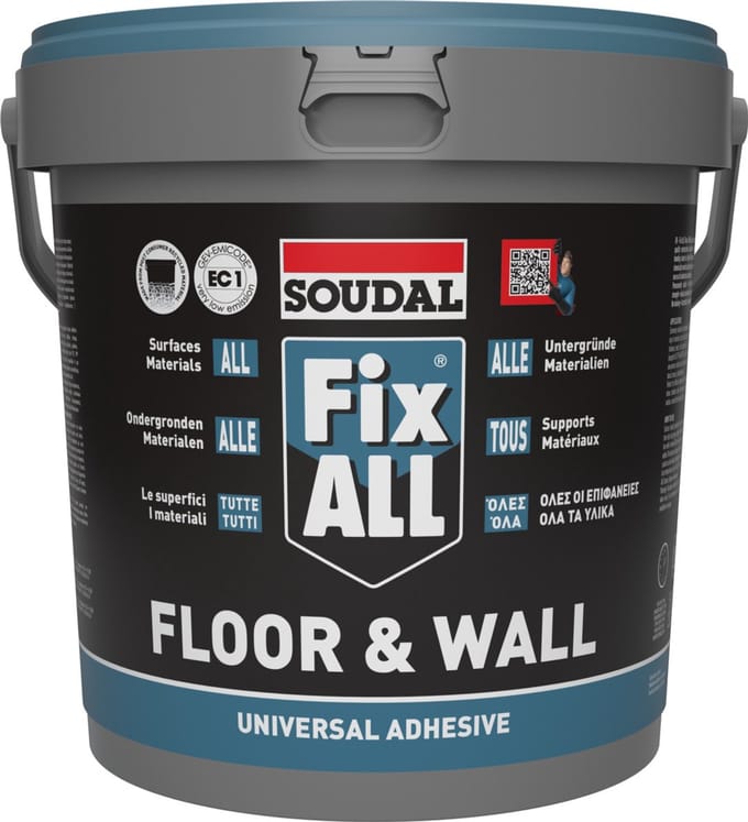 Fix All Soudal lijm | 4 kilo | voor 6 M² |
