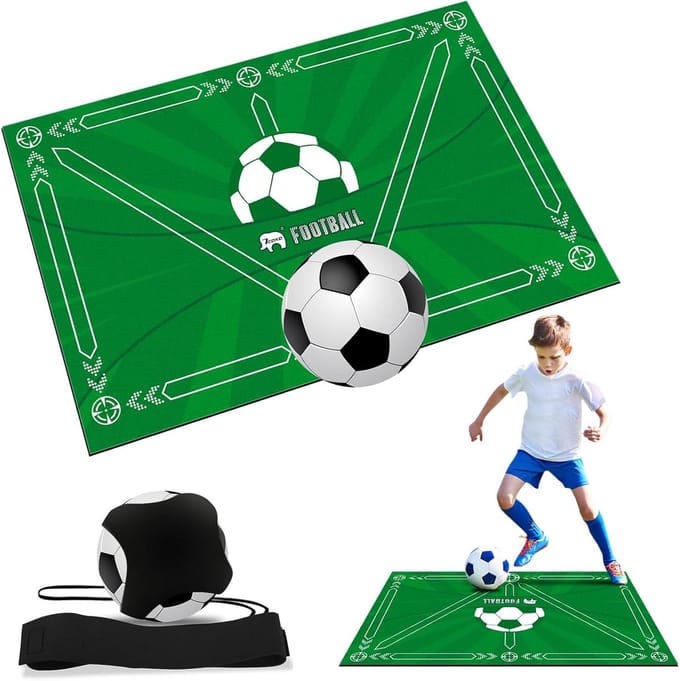 Voetbal Trainingsmat - Verbeter Voetbaltechniek en Balcontrole
