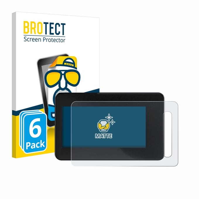 BROTECT - Screenprotector voor Shimano Steps SC-EN600 - Folie Beschermfolie matte 6 Stuks