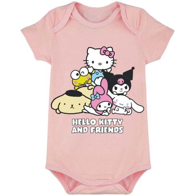 Hello Kitty - Anime Body voor babys - Hello Kitty And Friends - voor Kinderen - lichtroze